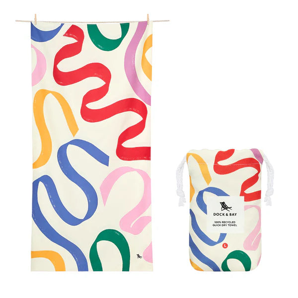 Quick Dry Towels - Doodle Mood - Kid's Medium