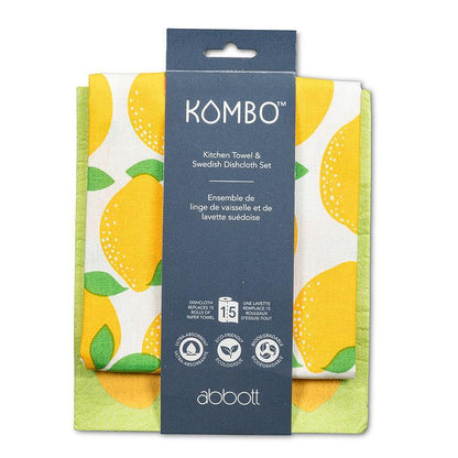 Lemons Dishcloth & Kitchen Towel