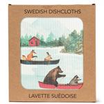 Animals in Canoe Swedish Sponge