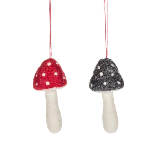 Mushroom Ornaments