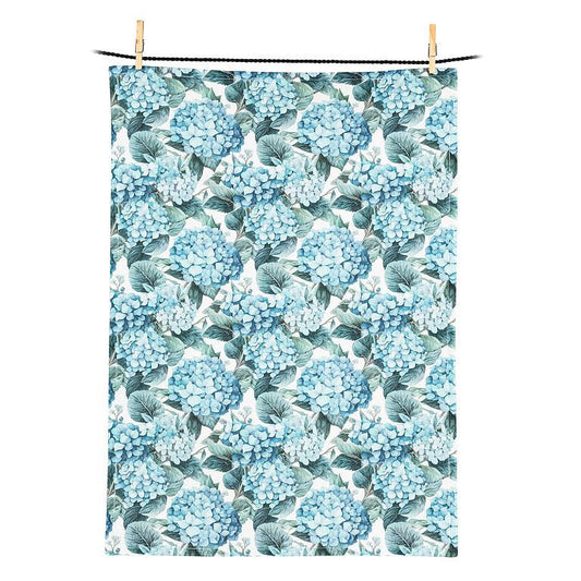 Hydrangeas Kitchen Towel 20x28''L