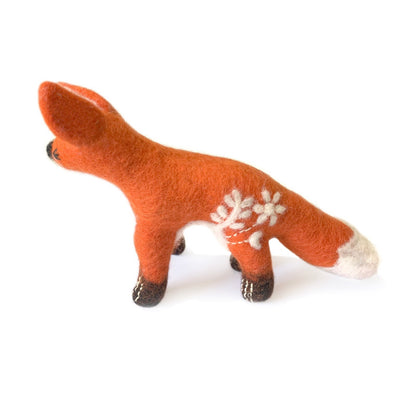 Felt Wool Earth Fox