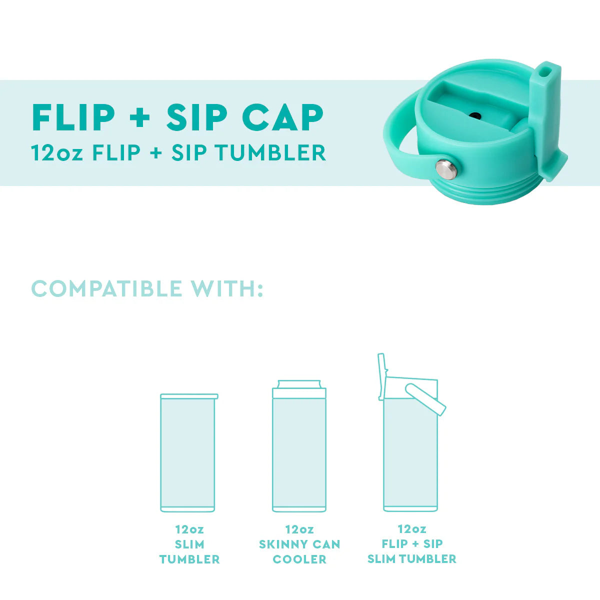 Swig Life - Flip + Sip Cap 12oz