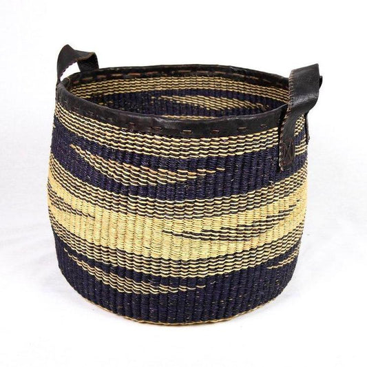 African Handwoven Storage Basket