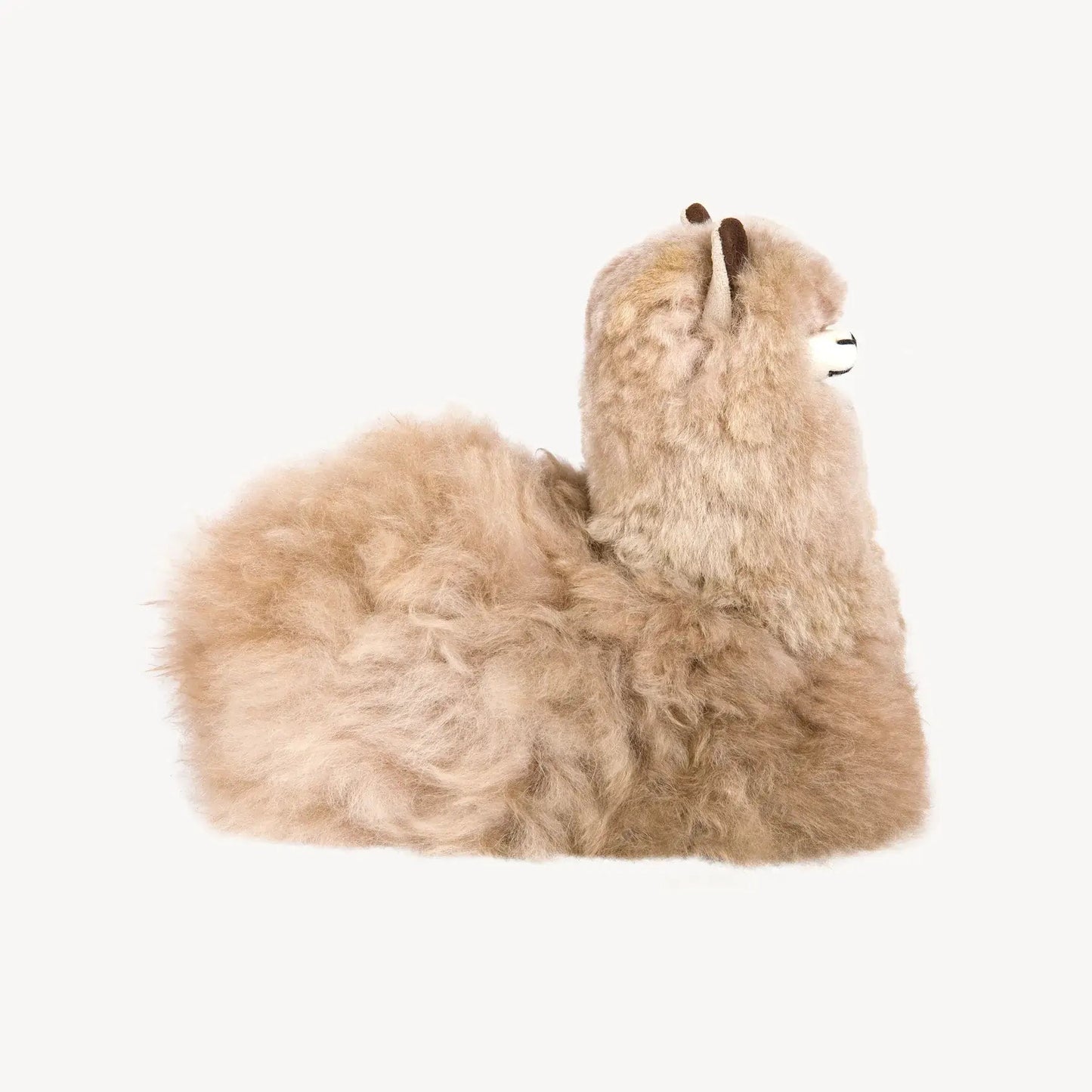 Alpaca Fur Sitting Alpaca Stuffy