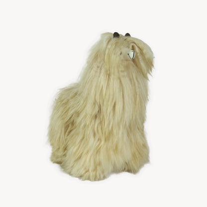 Alpaca Fur Standing Suri Alpaca Stuffy