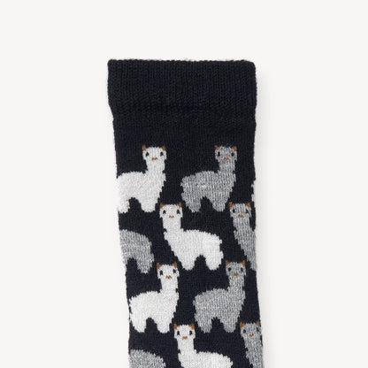 Alpaca Socks - Herd - Black