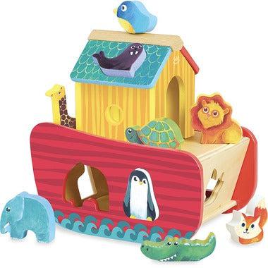 Animals Ark Wooden Shape Sorter by VILAC