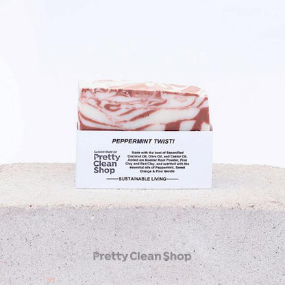 Artisanal Soap Bar Peppermint Twist