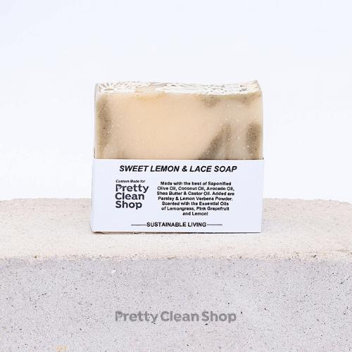 Artisanal Soap Bar Sweet Lemon & Lace