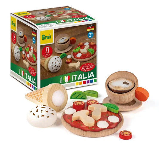 Assorted Wooden Italia Food Set by Erzi Toys Erzi Prettycleanshop