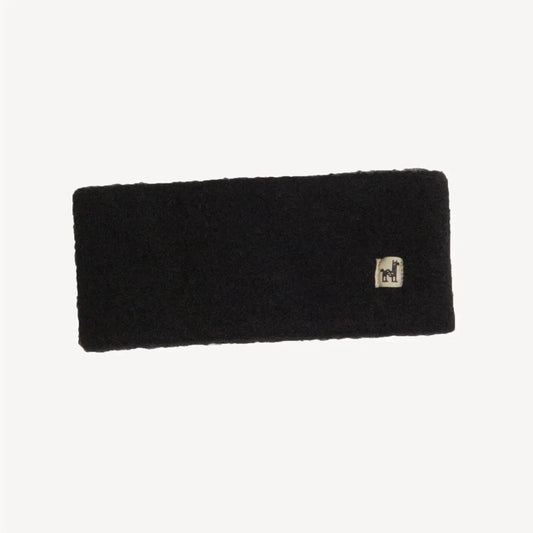 Baby Alpaca Headband - Black