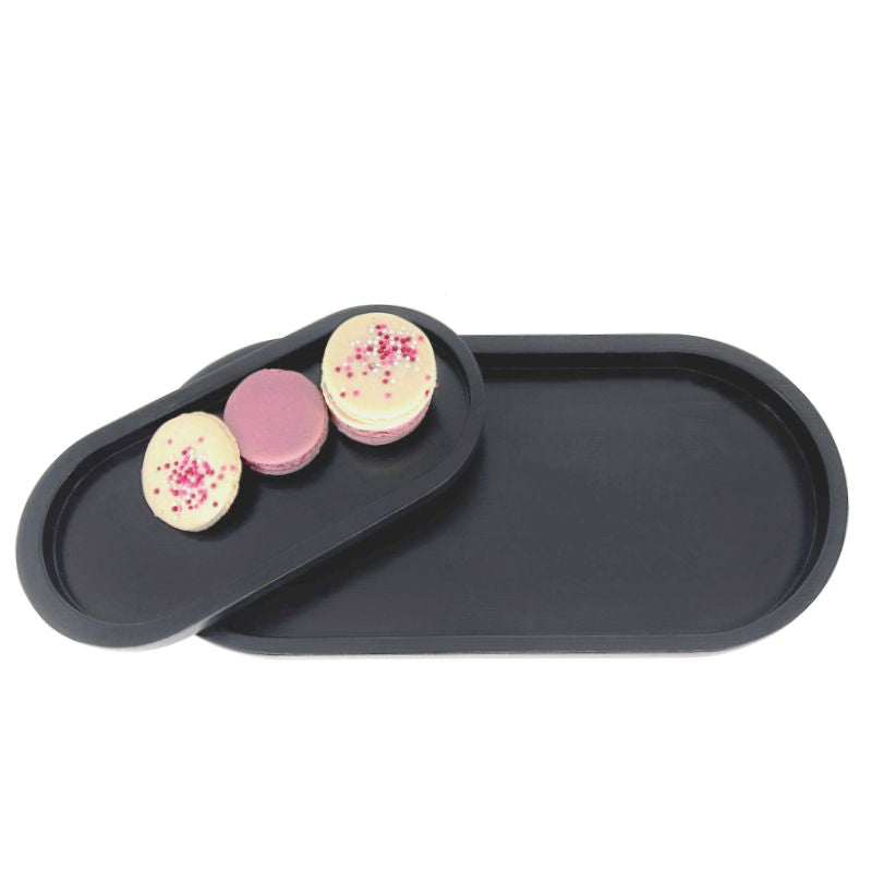 Bamboo Oval Platter - Black