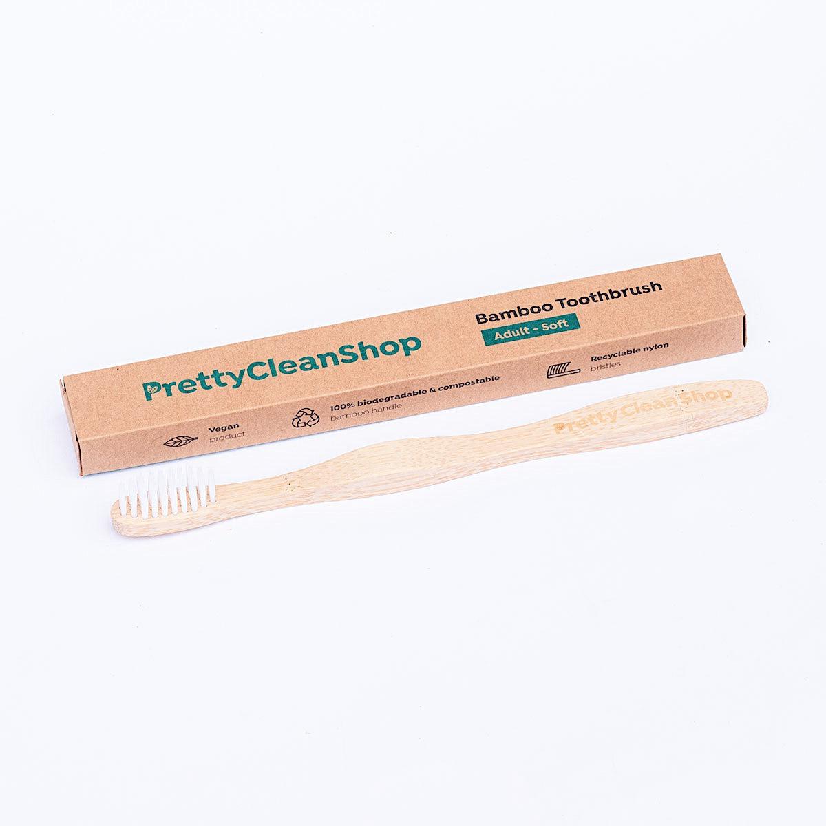 Bamboo Toothbrush - Adult Soft