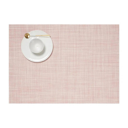 Chilewich Mini Basketweave Table Mat - BLUSH