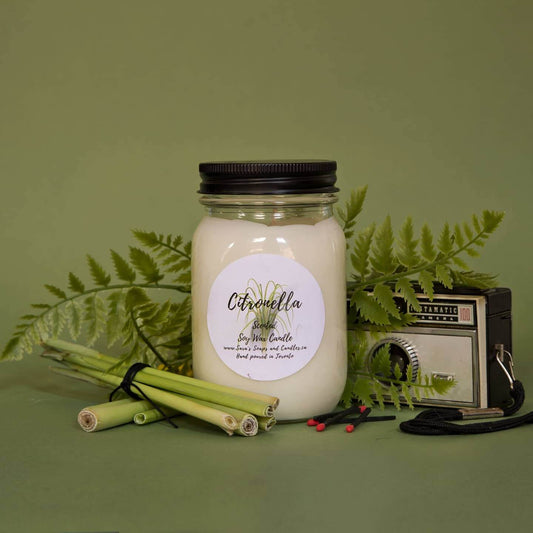 Citronella Soy Wax Candle