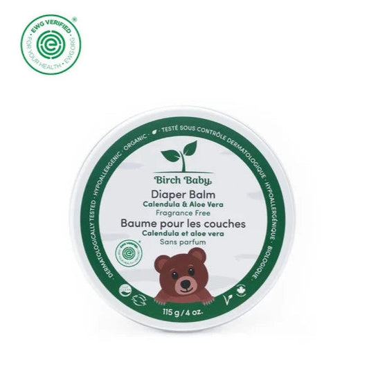 Diaper Balm - Calendula and Aloe Vera by Birch Babe Naturals