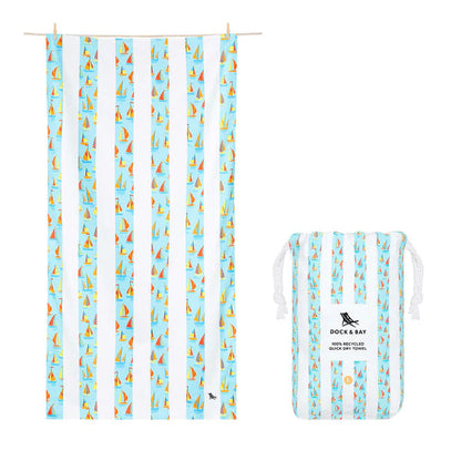 Dock & Bay Quick Dry Towels - Oh Buoy - Kids