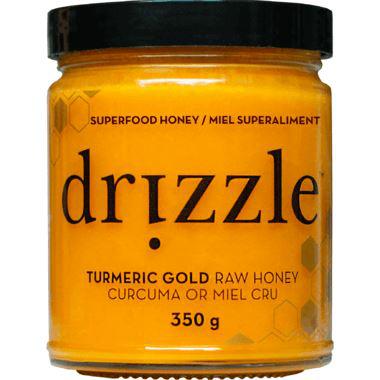Drizzle Turmeric Gold Superfood Raw Honey 350gr