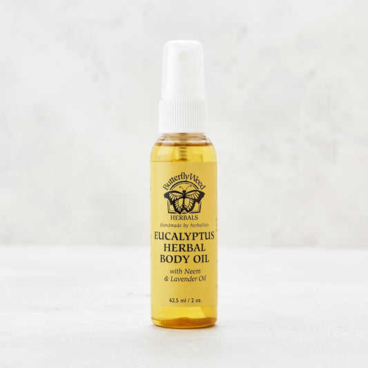 EUCALYPTUS BODY OIL - natural bug spray