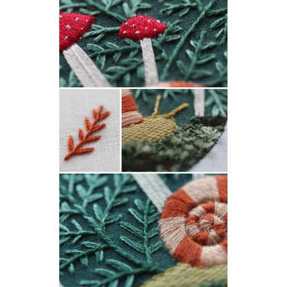 Embroidery Stitch Sampler - Forest Floor