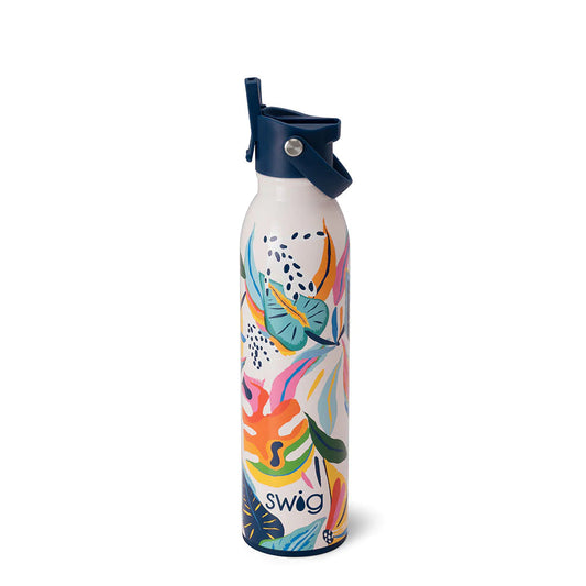 Flip Sip Water Bottle (20oz) - Calypso - Swig Life