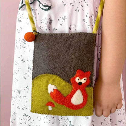 Fox Cross-Body Purse