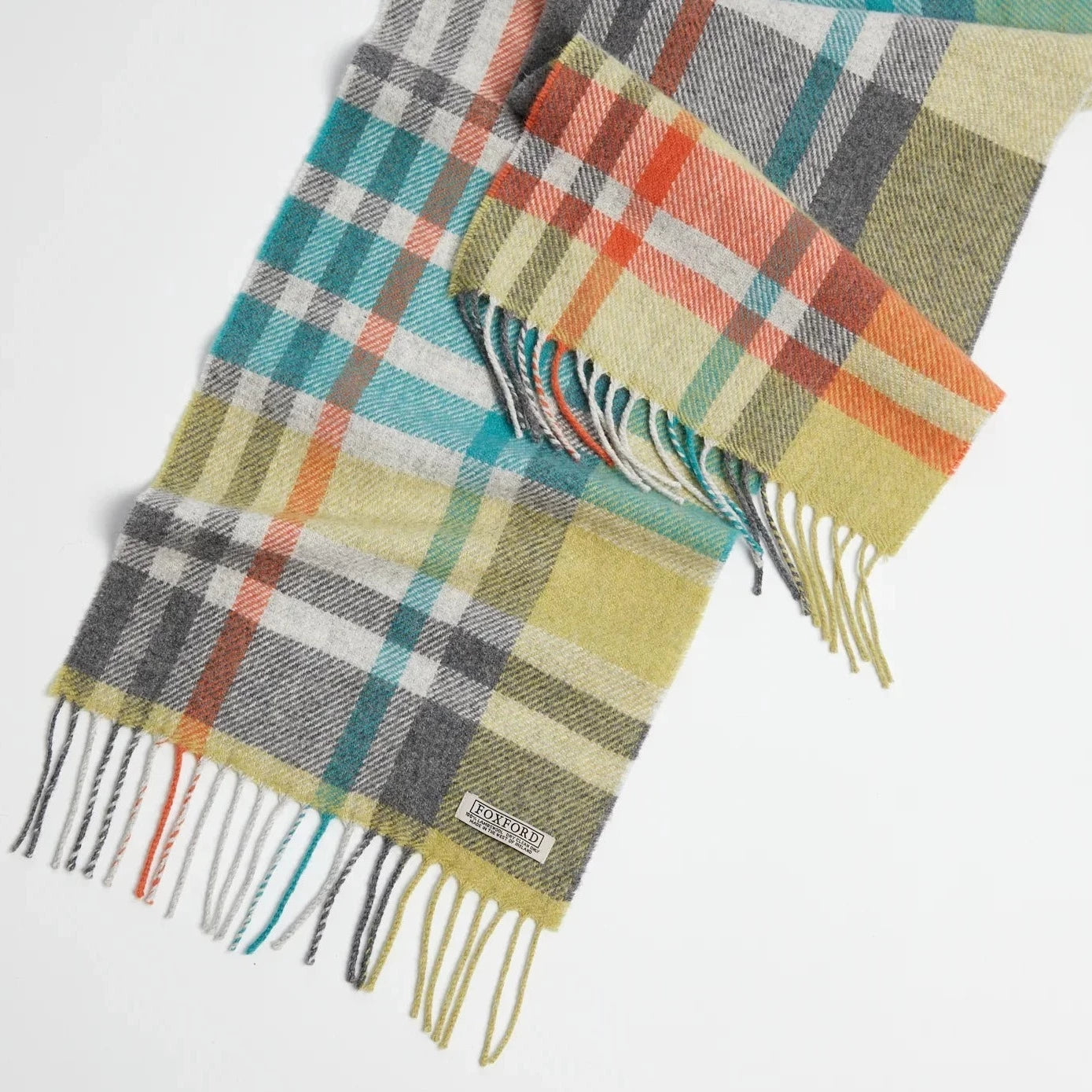 Foxford Bright Weft Lambswool Scarf