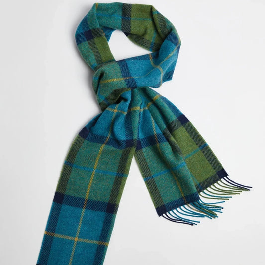 Shannon Check Lambswool Scarf