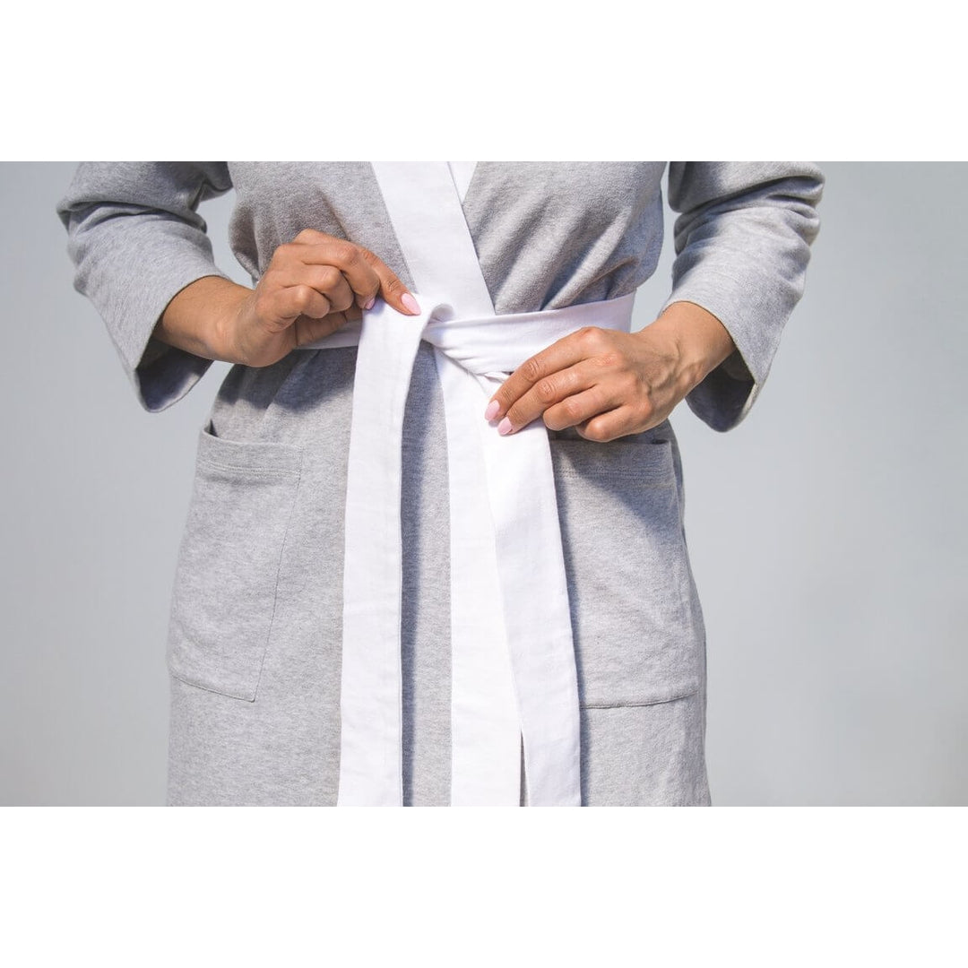 French Terry Cotton Robe