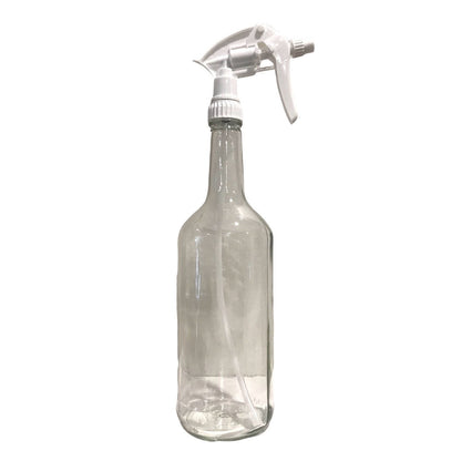 Glass bottle 1 L long neck - CLEAR