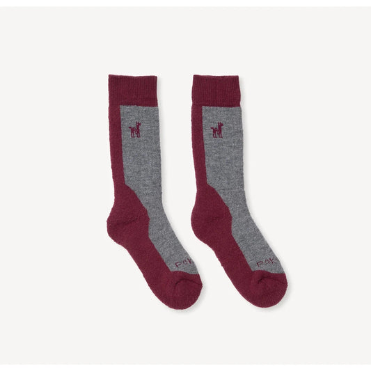 Alpaca Socks - Hiker - Beet