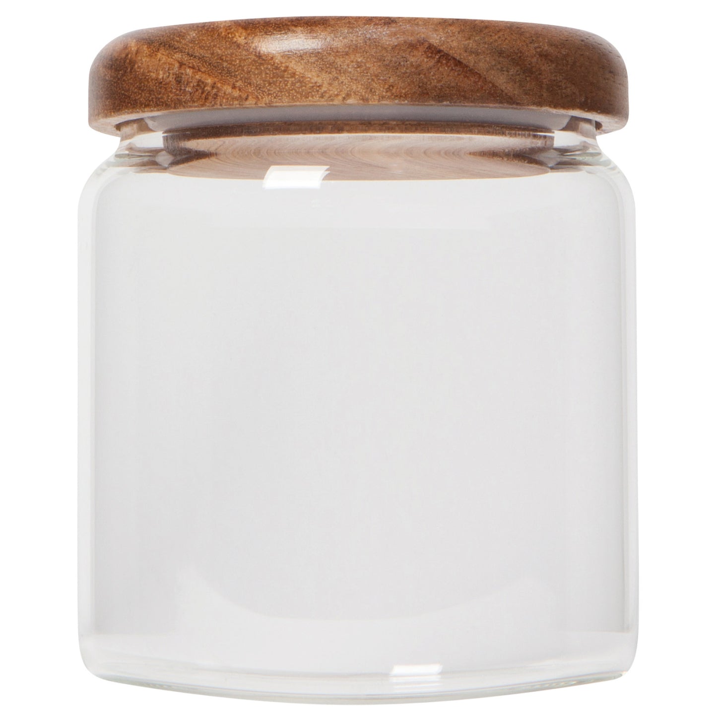 Glass Jar with Acacia wood lid - 3 Sizes