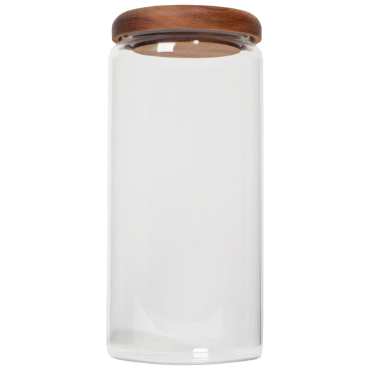 Glass Jar with Acacia wood lid - 3 Sizes