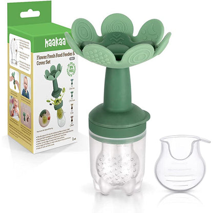 Haakaa Flower Fresh Food Teether Feeder