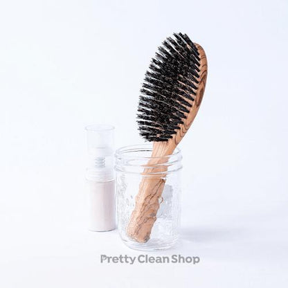 Hairbrush Olivewood Oval by Redecker.