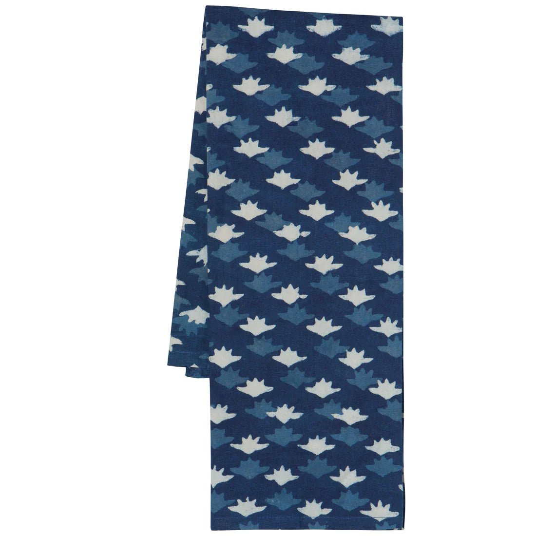 Hand Block-Printed Cotton Tea towels - Inlet Set of 2