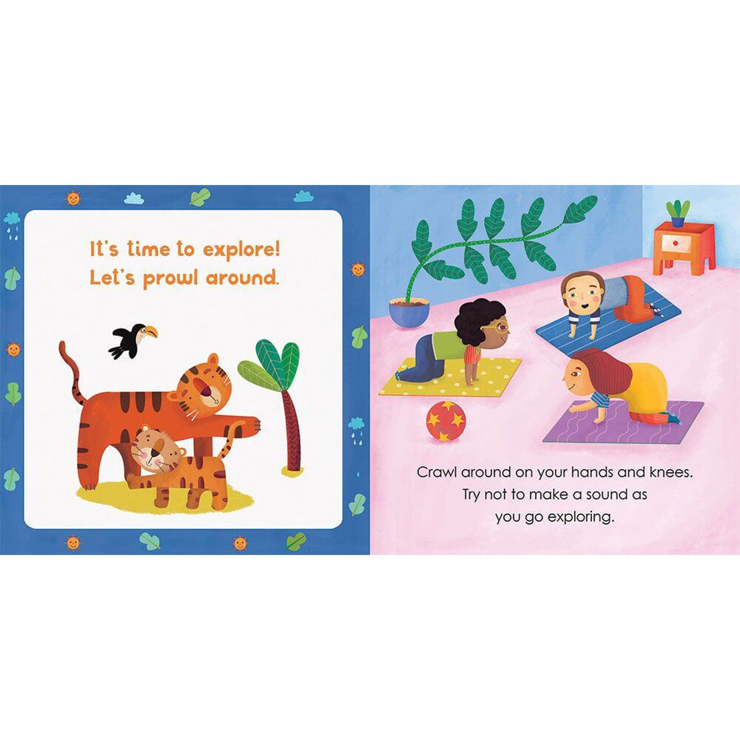 Happy Tiger - Yoga Tots Board Book