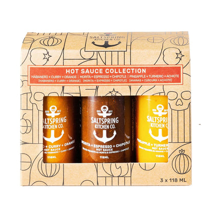 Hot Sauce Trio by Saltspring Kitchen Co.