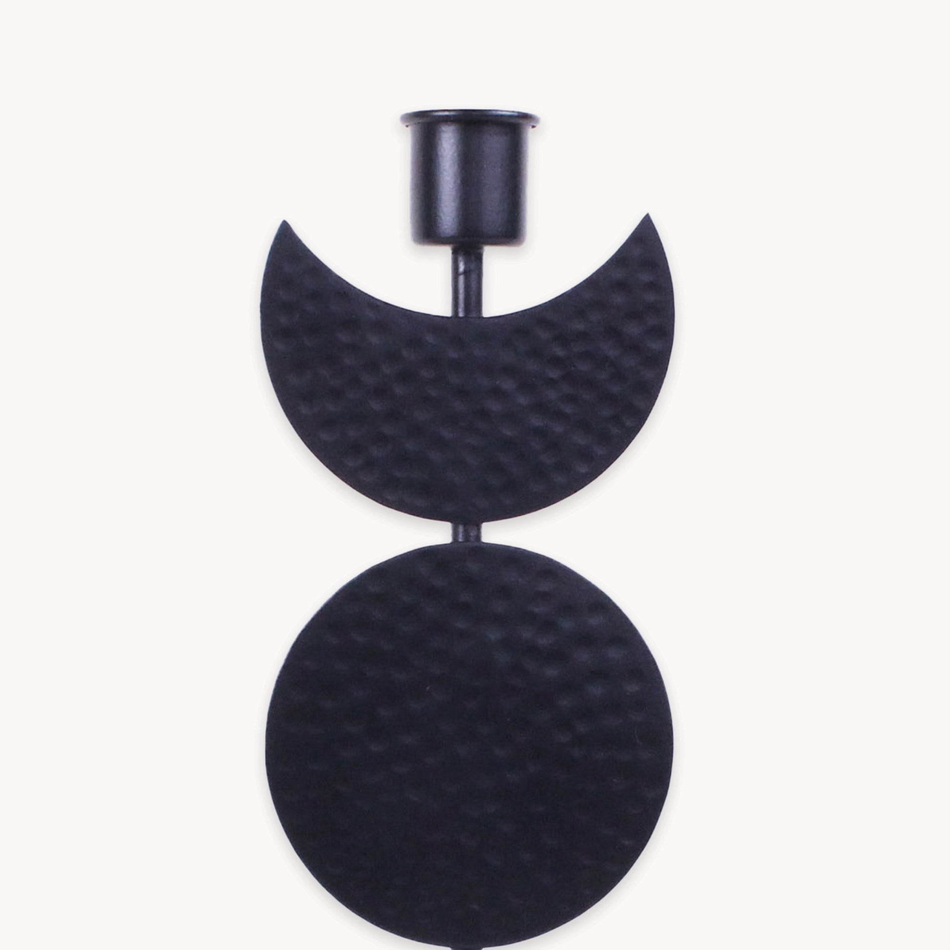 Iron Candle Holder - Prophet - Black