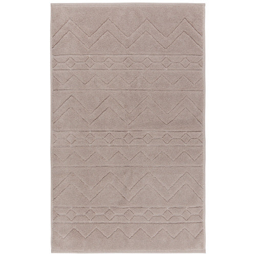 Jacquard Bathmat - Stone