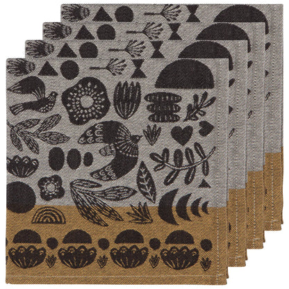 Jacquard Napkins Set of 4