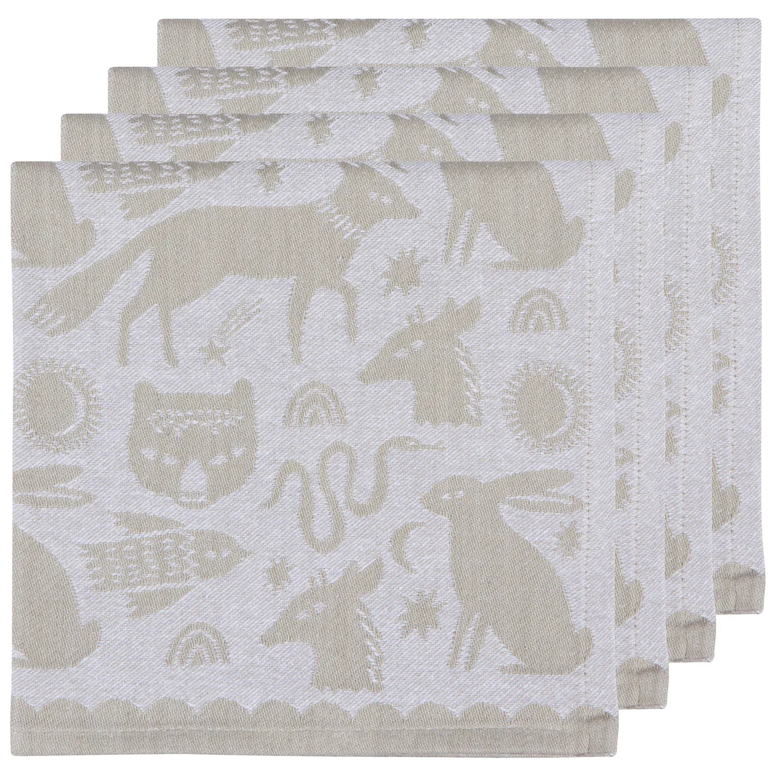 Jacquard Napkins Set of 4