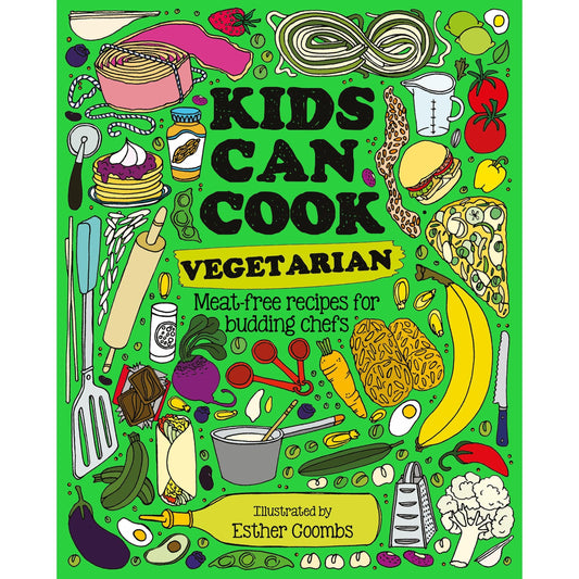 Kids Can Cook Vegetarian Illustrated by Esther Coombs