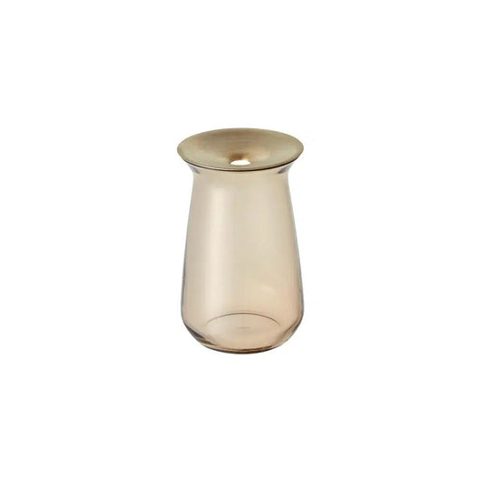 Kinto LUNA Vase - Brown 80x130mm