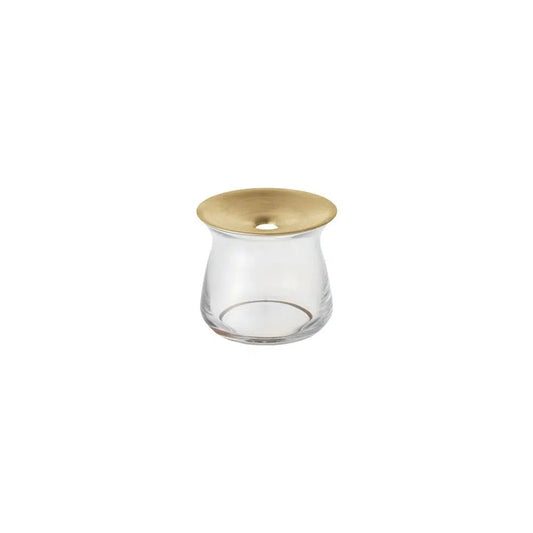 Kinto LUNA Vase - Clear 80x70mm