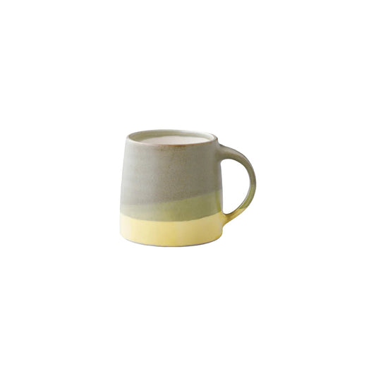 Kinto Slow Coffee Style Specialty Mug 320ml - Moss Green x Yellow Kitchen Kinto Prettycleanshop