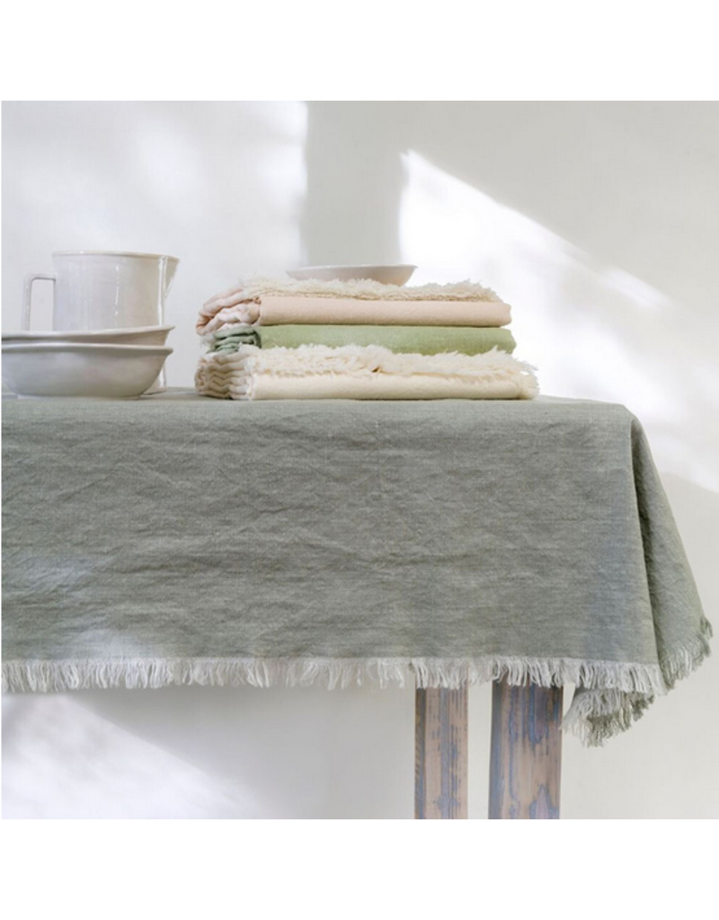 Linen Blend Tablecloth - Ecru