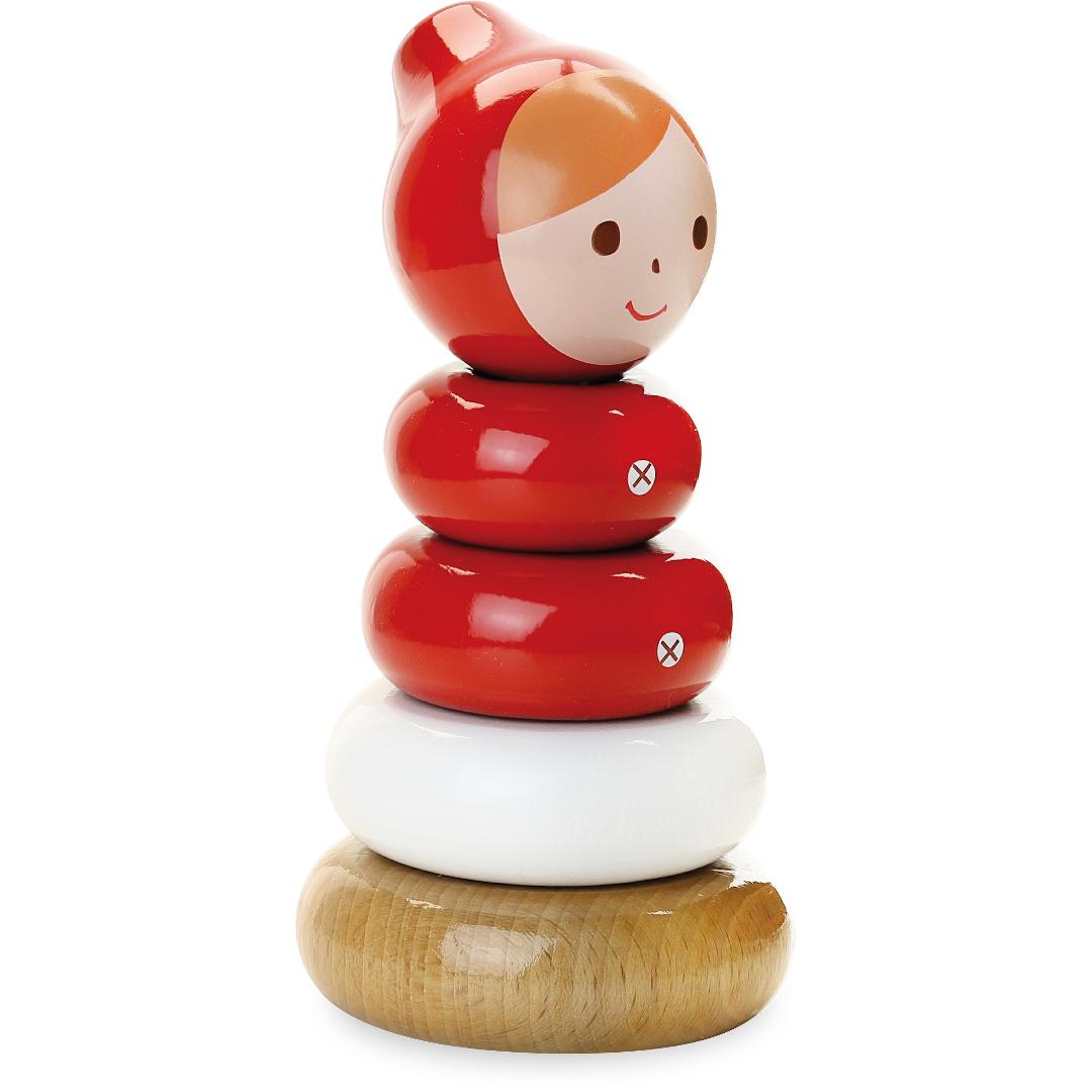 Little Red Riding Hood Stacking Toy by Shinzi Katoh x VILAC