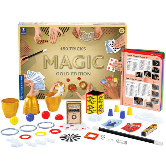 Magic Tricks Set: Gold Edition